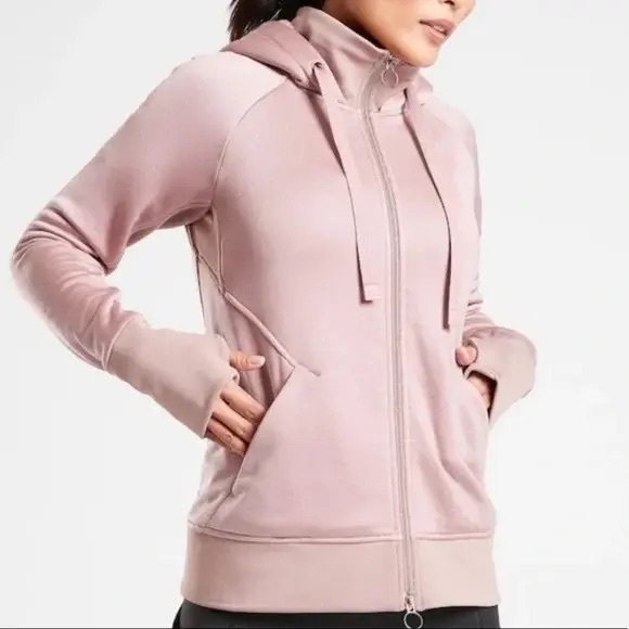Athleta Tops - Small Athleta triumph luxe shine hoodie